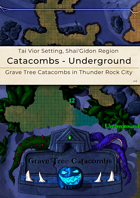 Catacombs - Underground MAP set - Grave Tree