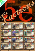 Afatasi's 5e Factions (Tarot-sized)