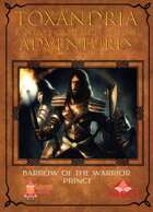 Barrow of the Warrior Prince - A Toxandria Adventure