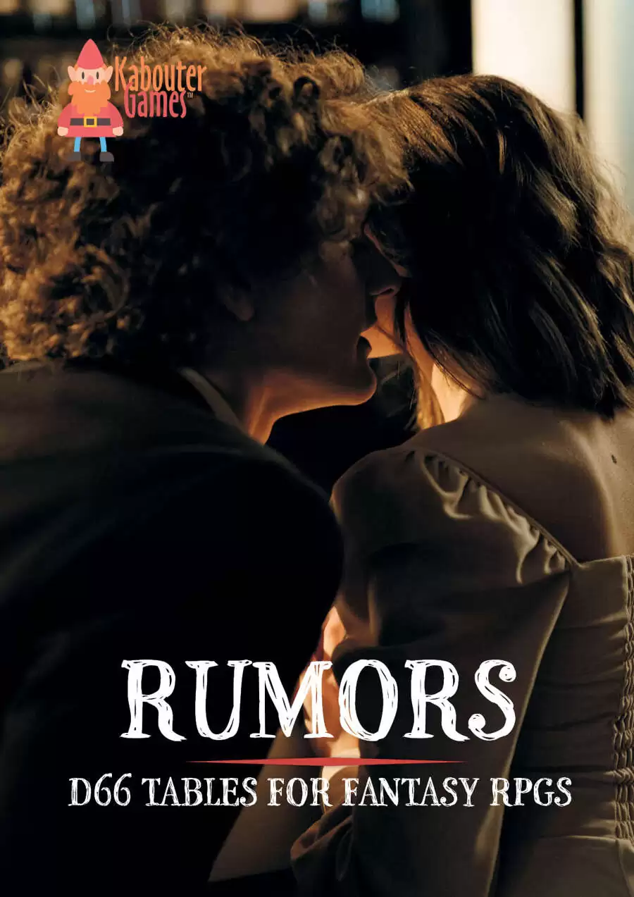 Rumors - d66 tables for Roleplaying Games