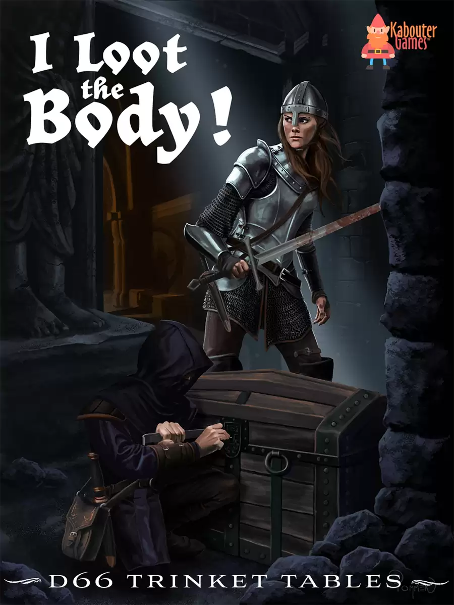 I Loot the Body! d66 Trinket Tables for Fantasy Games