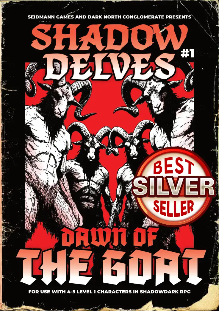 Shadow Delves 1: Dawn of the Goat (for Shadowdark RPG) - Seidmann