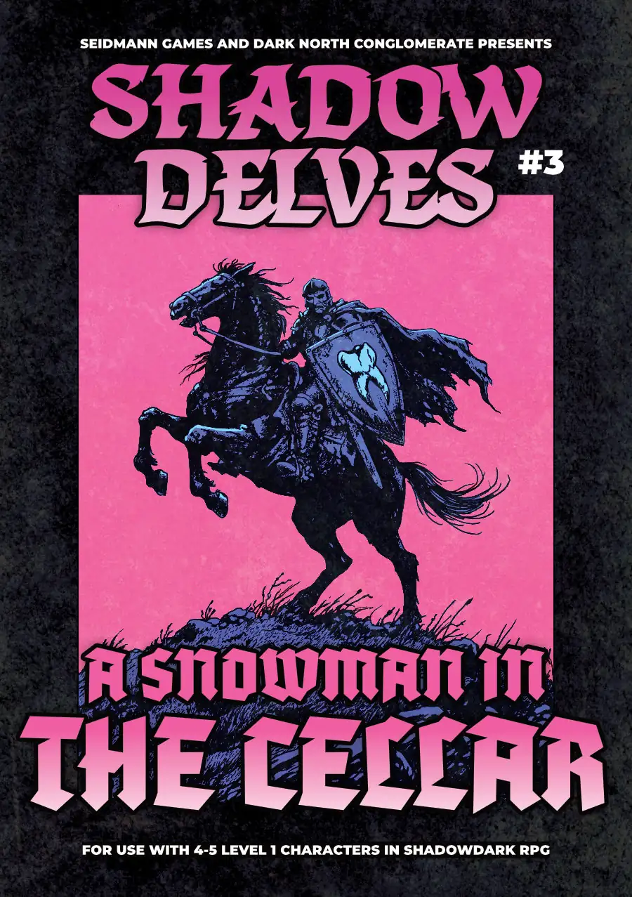 Shadow Delves 3: A Snowman in the Cellar (for Shadowdark RPG) — product thumbnail