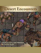 Devin Token Pack 85 - Desert Encounters