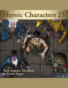 Devin Token Pack 129 - Heroic Characters 25