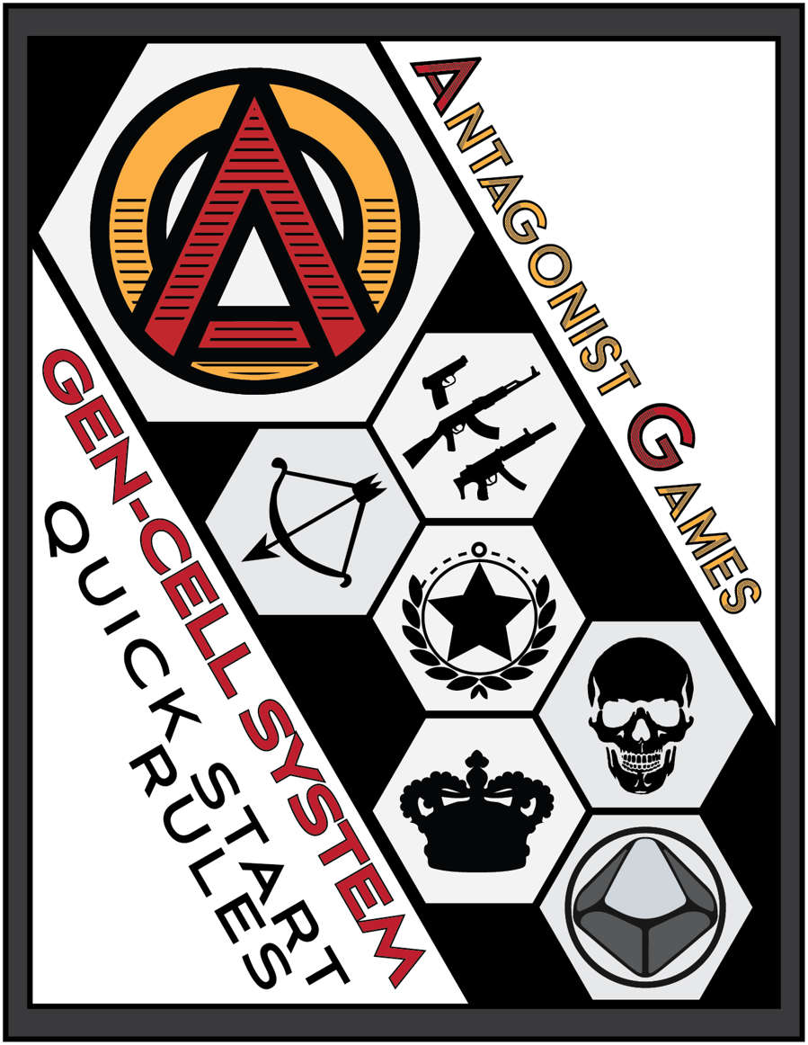 Gen-Cell System (™) Quickstart Starter [BUNDLE] - Antagonist Games, Inc ...