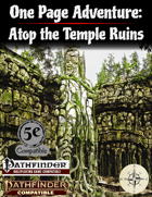 One Page Adventure (6): Atop the Temple Ruins