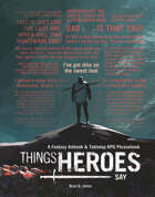Things Heroes Say: A Fantasy Artbook & Phrasebook