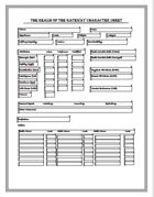 Magic Realm Character Sheet, printer friendly