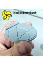 Tile-to-Miniature Base Cutting Die (STL)