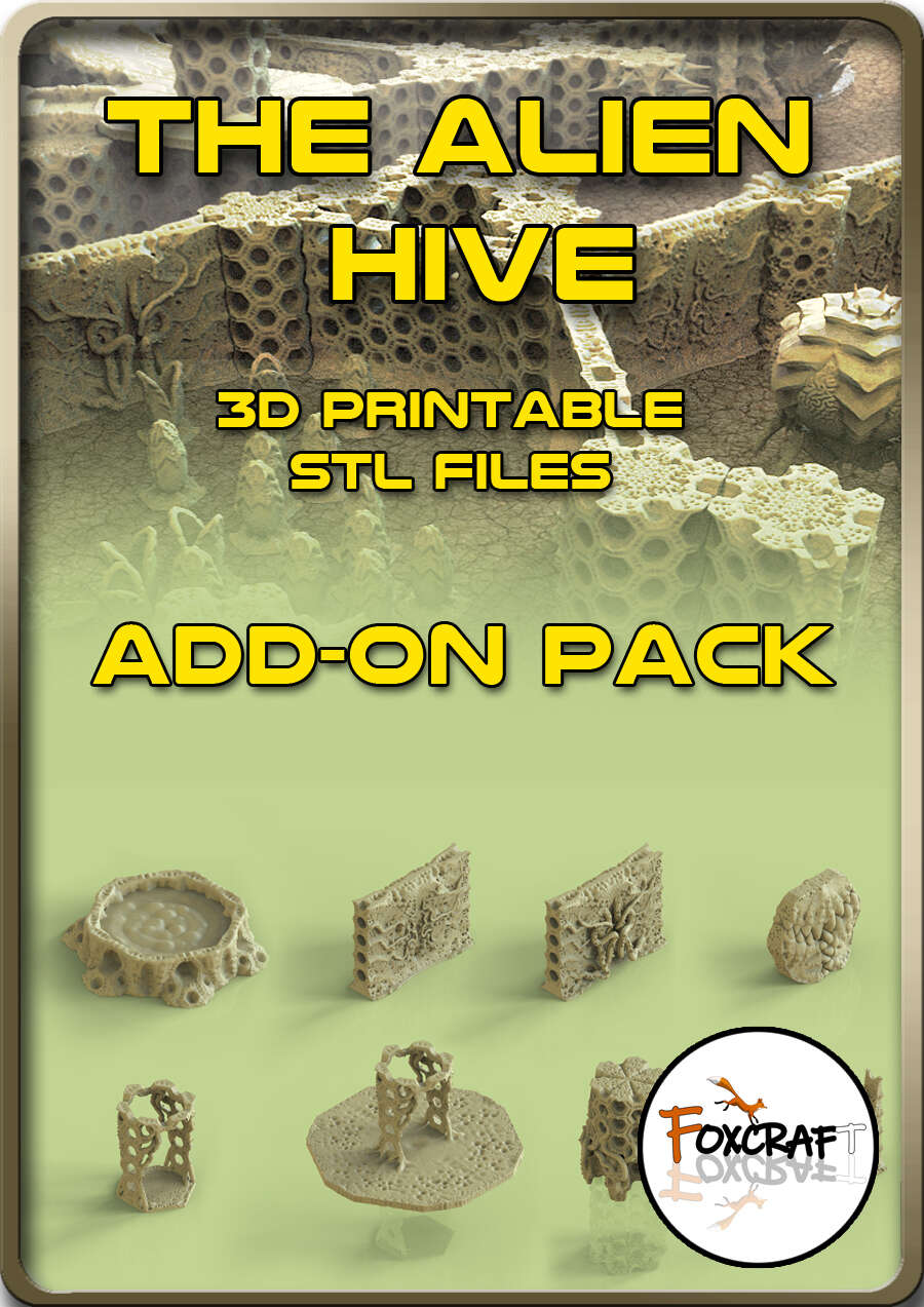 The Alien Hive Add-on Pack - FoxCraft | DriveThruRPG