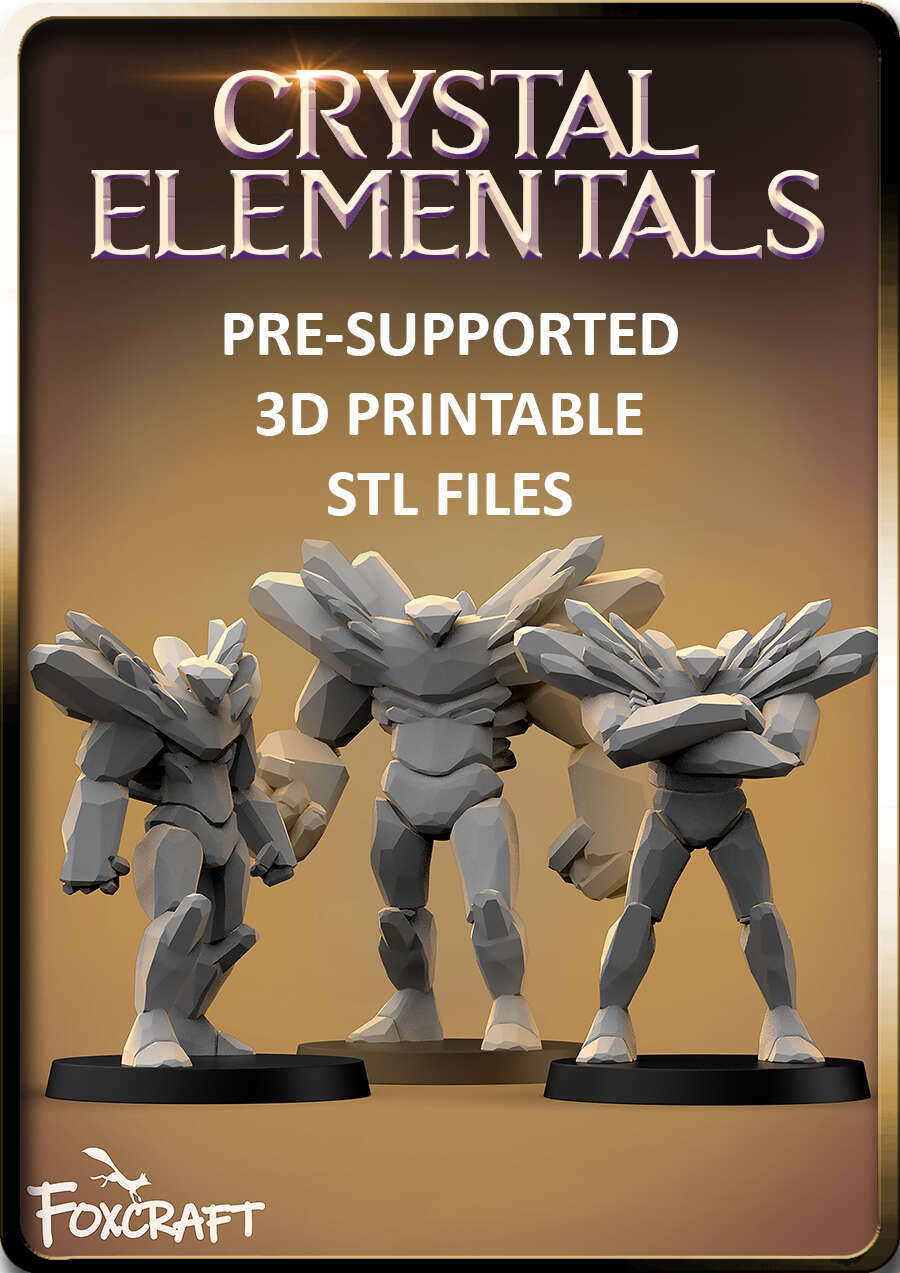 Crystal Elementals FoxCraft DriveThruRPG