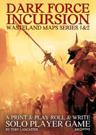 Wasteland Maps Series 1 & 2 for Dark Force Incursion