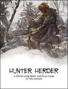 Hunter Herder - A Two Player Print and Play Game