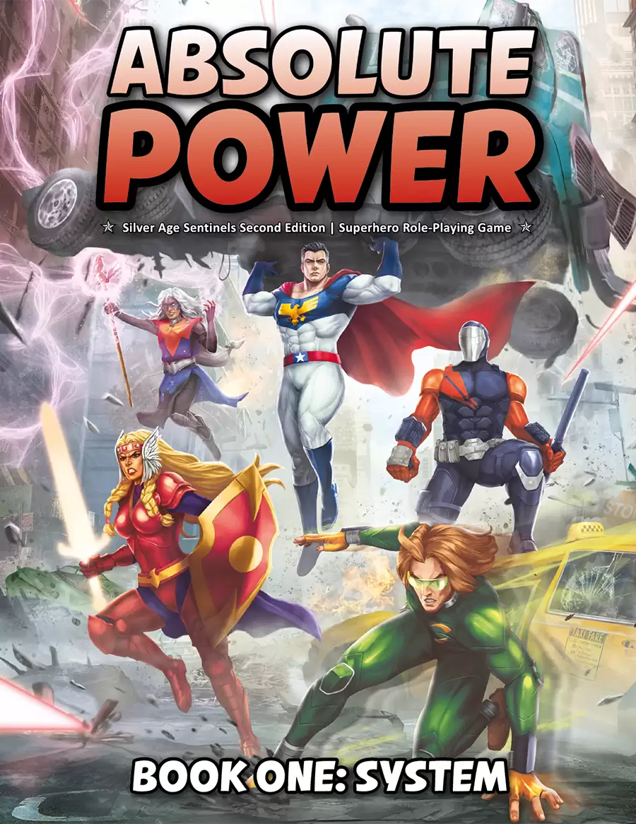 Absolute Power Book One System (Silver Age Sentinels Second Edition) JPG830 Dyskami
