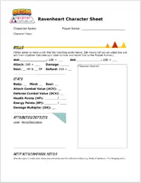 [BESM 4] Lifewish: Ravenheart - Dasan Character Sheet - Dyskami ...