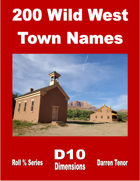 200 Wild West Town Names