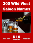 200 Wild West Saloon Names