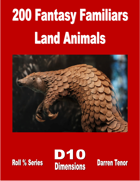 200 Fantasy Familiars - Land Animals