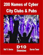 200 Names of Cyber City Clubs and Pubs