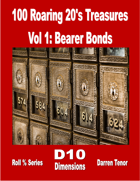100 Roaring 20's Treasures - Vol 1 - Bearer Bonds