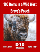 100 Items in a Wild West Brave's Pouch