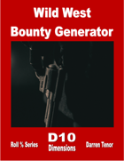 Wild West Bounty Generator