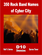 350 Rock Band Names of Cyber City
