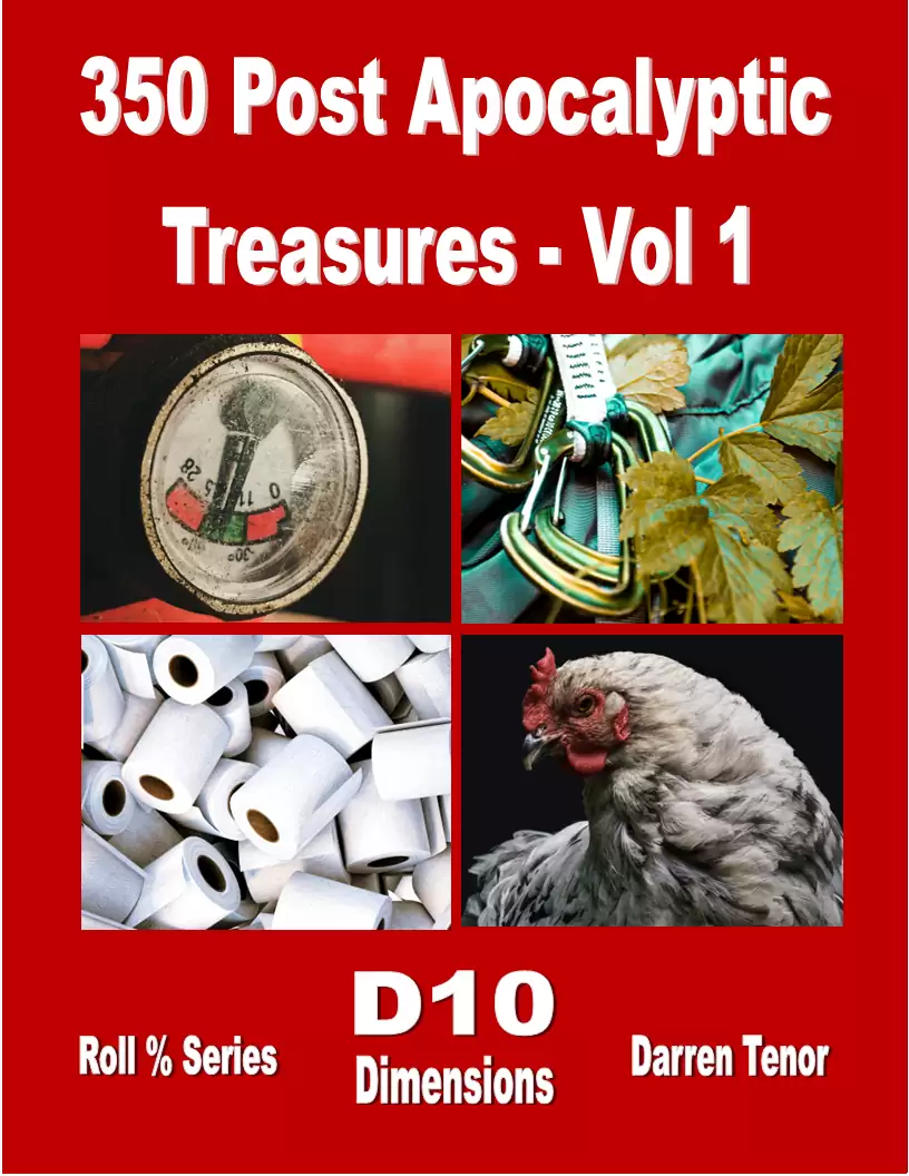 Cover of 350 Post Apocalyptic Treasures - Vol 1