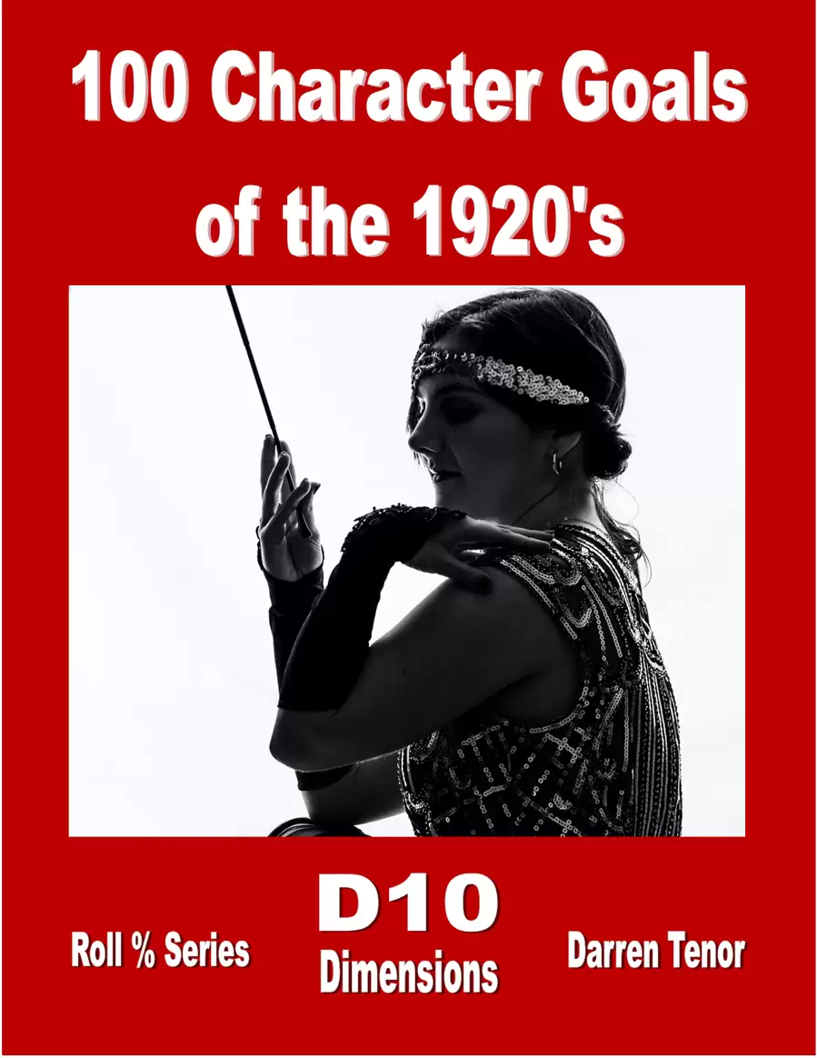 Cover of 100 Character Goals of the 1920's
