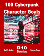 100 Cyberpunk Character Goals