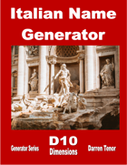 Italian Name Generator (30,000+ Names)