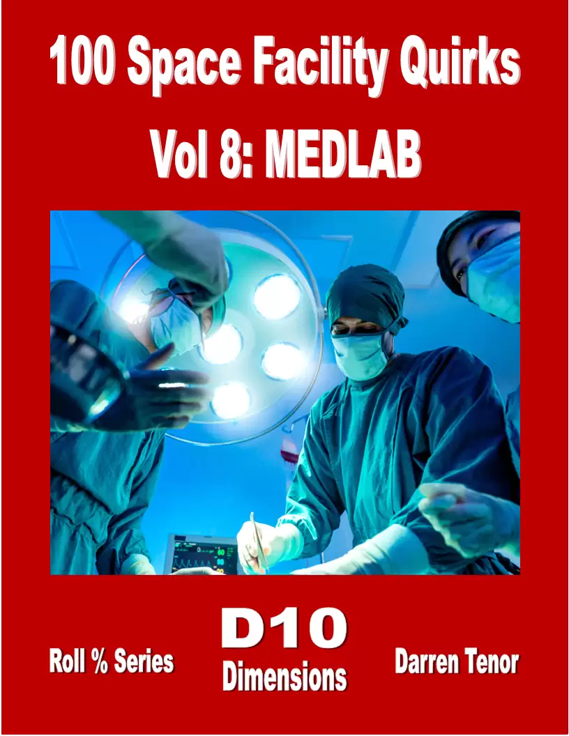 Cover of 100 Space Facility Quirks - Vol 8: Medlab