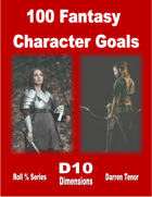 100 Fantasy Character Goals