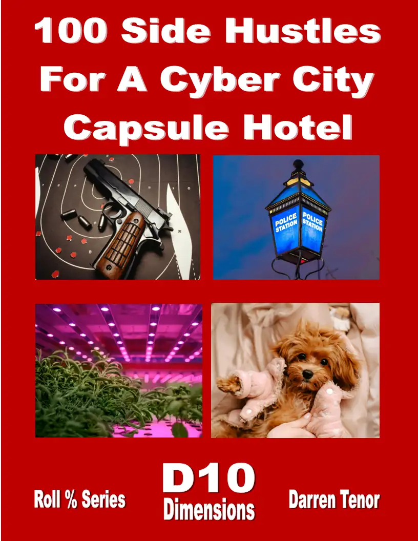 100 Side Hustles for a Cyber City Capsule Hotel