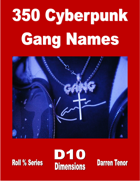 350 Cyberpunk Gang Names