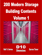 200 Modern Storage Building Contents - Vol 1