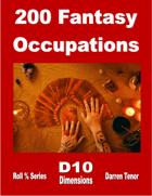 200 Fantasy Occupations