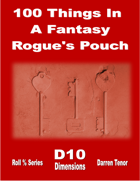 100 Things in a Fantasy Rogue's Pouch