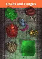 Jans Token Pack 22 - Oozes and Fungus