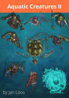 Jans Token Pack 32 - Aquatic Creatures 2