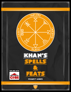 Khan's Spells & Feats for ICRPG