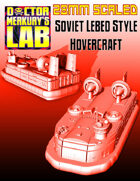 28mm Scale Soviet Russian Lebed Style Hovercraft