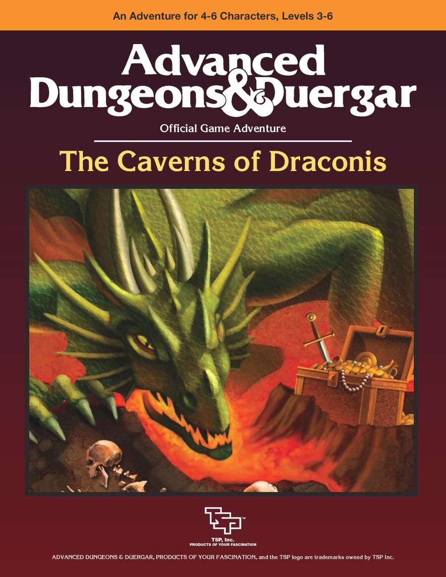 Cover of Caverns of Draconis
