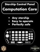 Starship Control Panel 02 - Computation Core