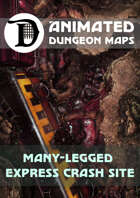 Advanced Animated Dungeon Maps: Many-Legged Express Crash Site