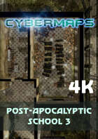 Cybermaps: Post-Apocalyptic School 3 4k