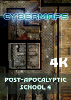 Cybermaps: Post-Apocalyptic School 4 4k