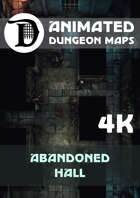 Animated Dungeon Maps: Abandoned Hall 4k