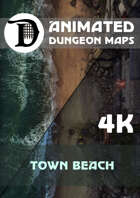 Advanced Animated Dungeon Maps: Town Beach 4k